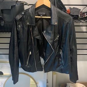 Who What Wear Faux Leather Jacket